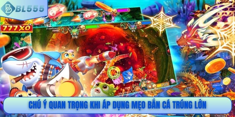 Chú ý quan trọng khi áp dụng mẹo bắn cá trúng lớn