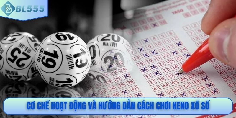 Cơ chế hoạt động và hướng dẫn cách chơi keno xổ số