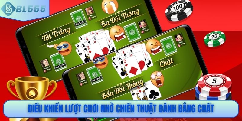 Điều khiển lượt chơi nhờ chiến thuật đánh bằng chất