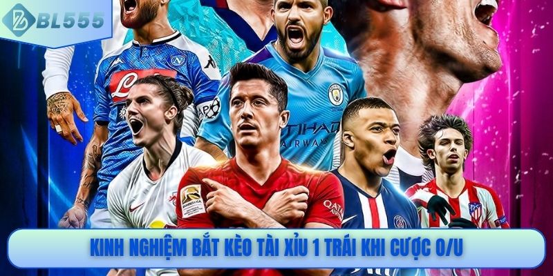 Kinh nghiệm bắt kèo tài xỉu 1 trái khi cược O/U